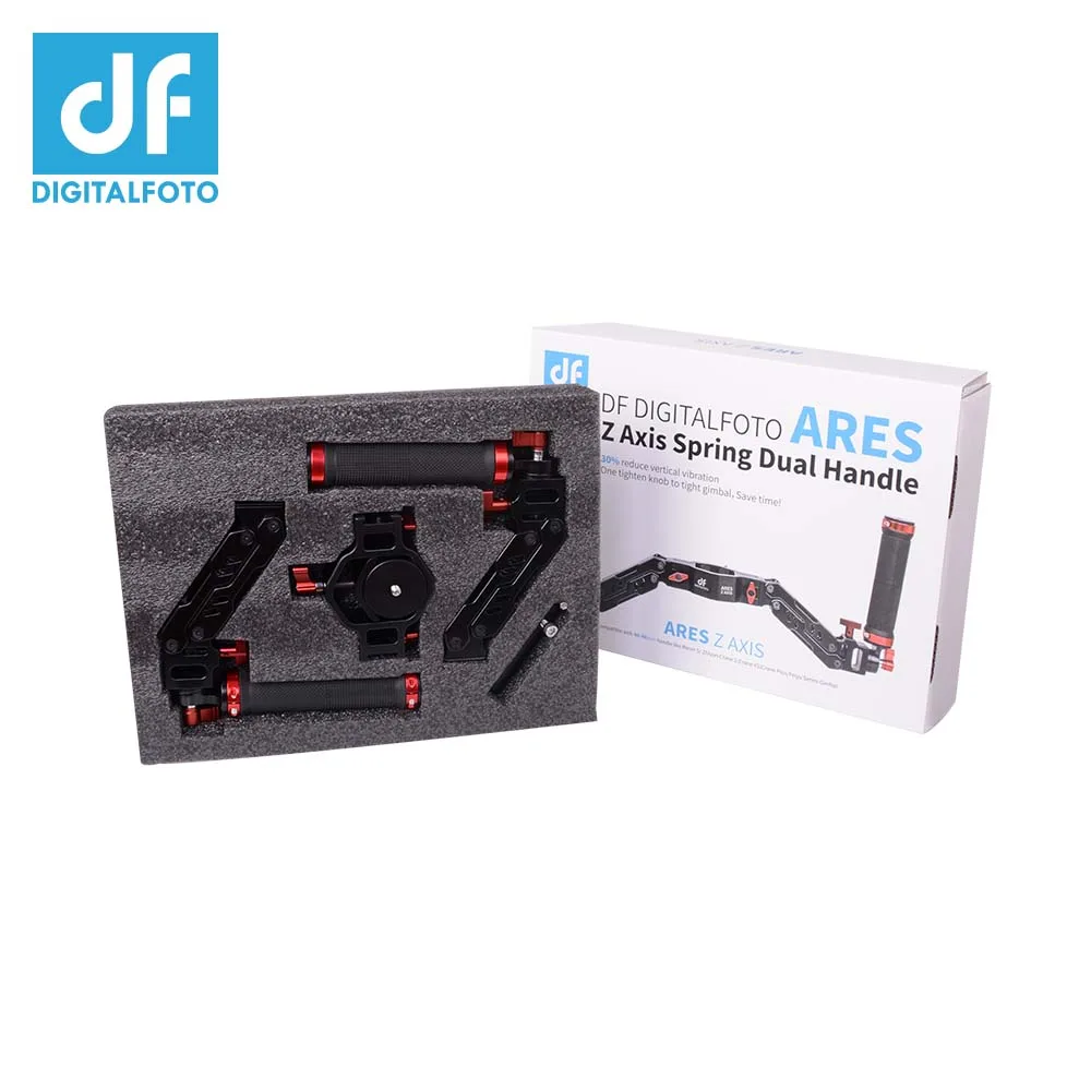 DIGITALFOTO Ares Z axis алюминиевая Съемная пружинная двойная ручка 5 кг загрузка для DJI Ronin