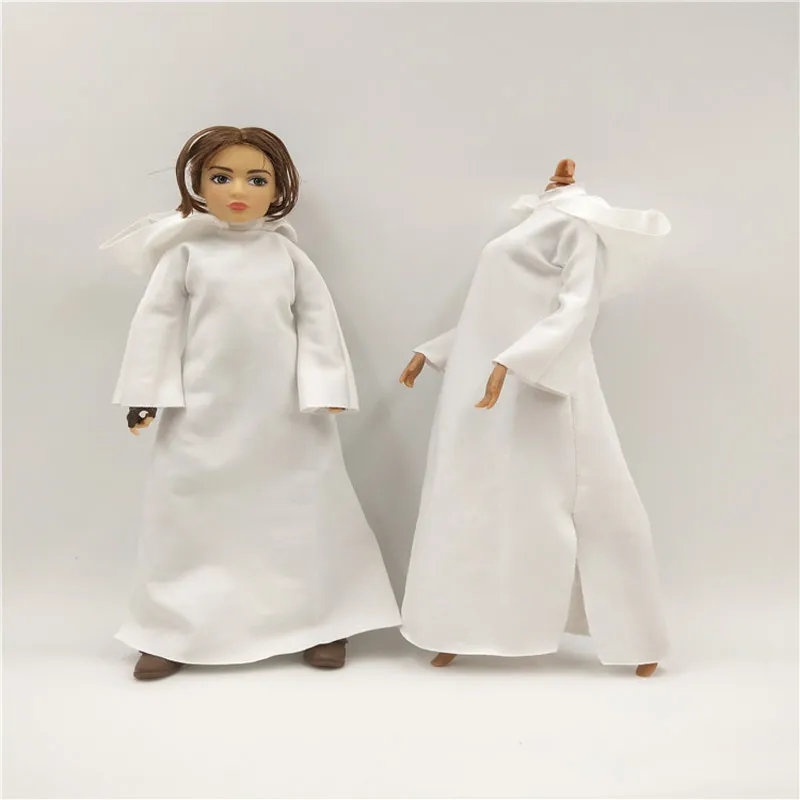 Оригинальная белая накидка для косплея платье куклы масштаба 1/6 костюм из войн