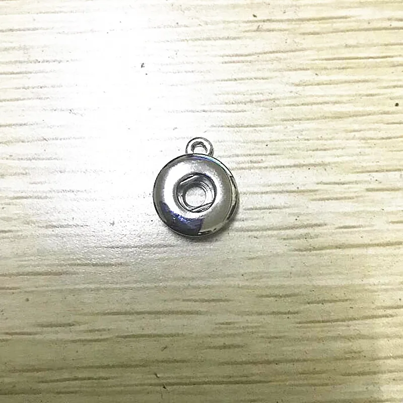 12mm 20 шт./лот оснастки аксессуары 12 мм 18 мм металлическая Имбирная основа оснастка кнопки фитинги для оснастки браслет ожерелье ювелирных изделий - Окраска металла: 12mm