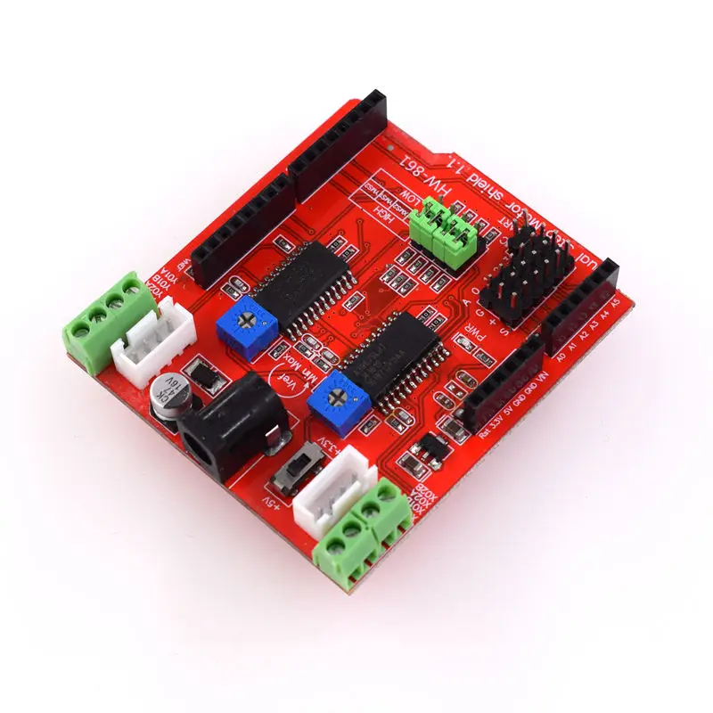 Двойной экран привода шагового двигателя для Arduino IO PWM CNC 3 В 5 с чипами A3967Chips привод