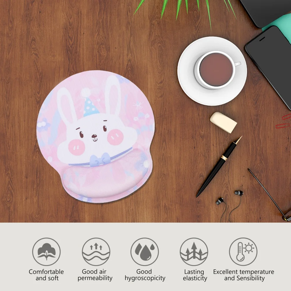 

1Pc Wrist Support Pad Comfortable Wrist Rest Cartoon Pad for Home