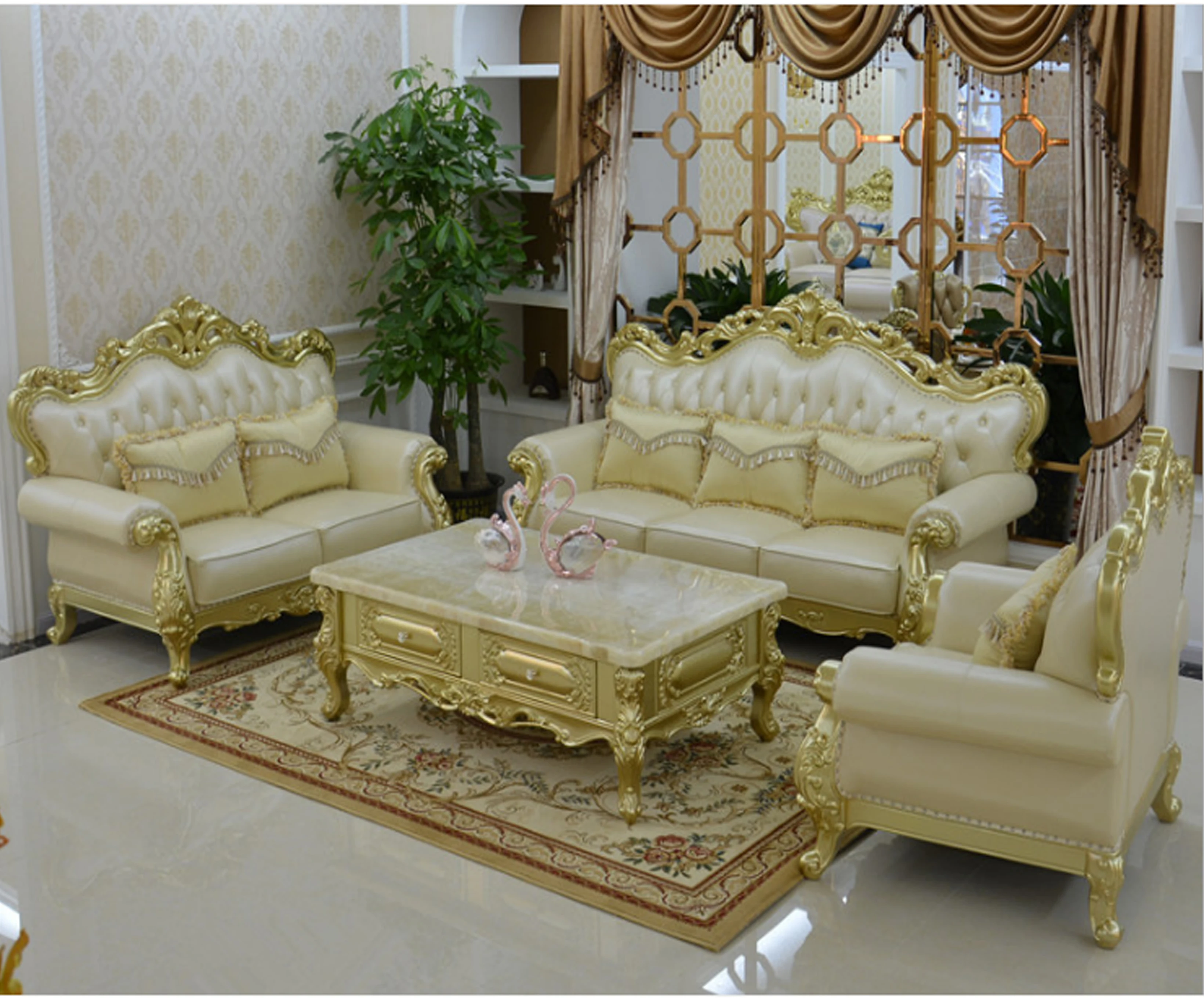 Европейский кожаный шампунь комната Вилла роскошный Размер американского