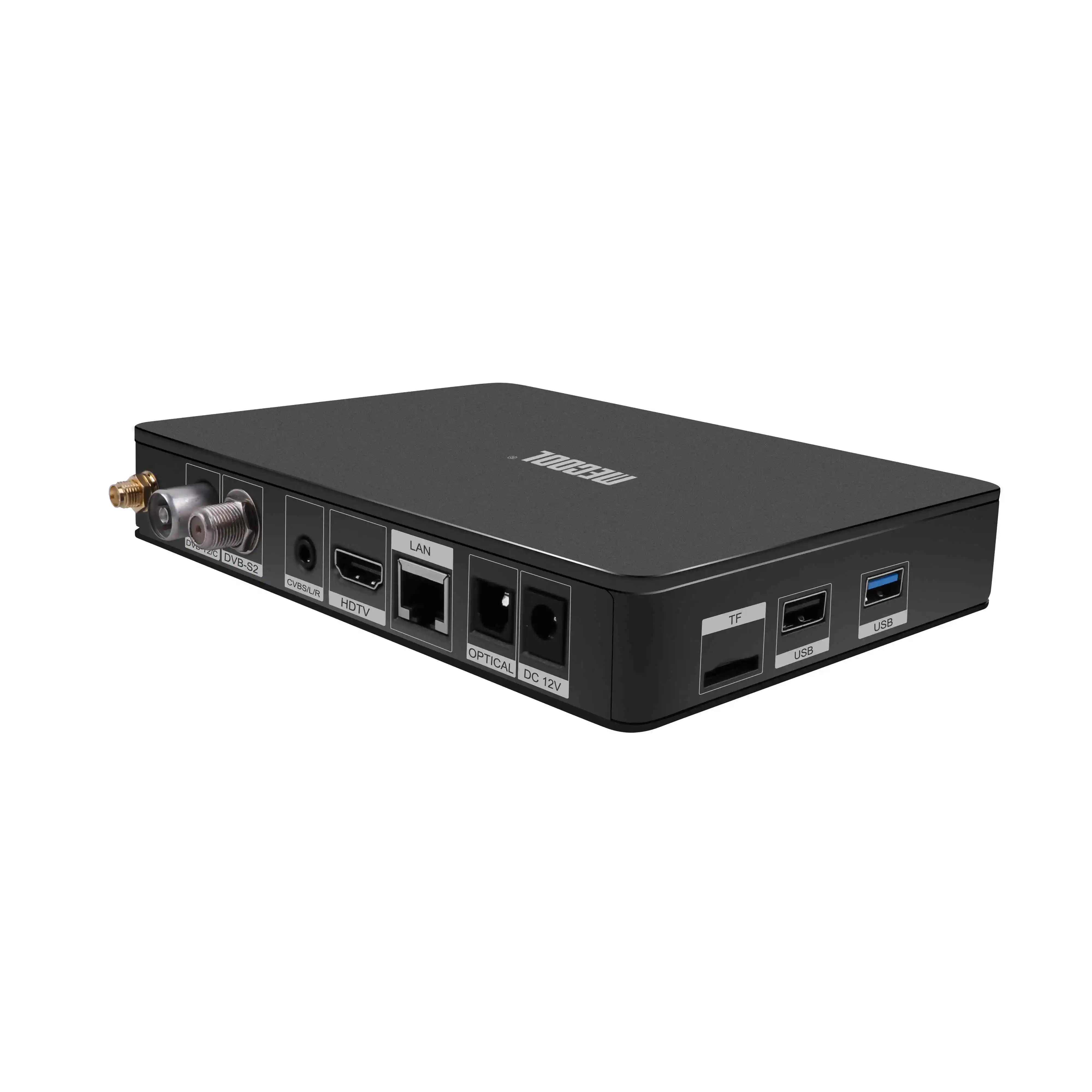 Mecool K7 DVB S2/S T2/T C ТВ приставка 4G RAM 64G ROM Android 9 0 Amlogic S905X2 четырехъядерный 2 4G/5G WIFI BT HDMI RJ45