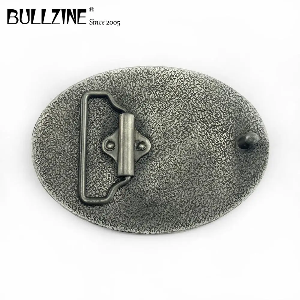 В Bullzine Родео пряжки ремня с оловянной отделкой FP-02628 подходит для детей на возраст