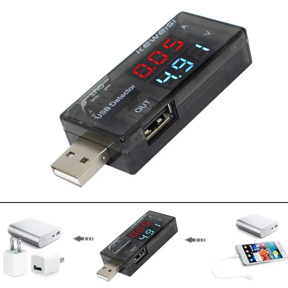 USB ток напряжение емкость тест er Вольт Напряжение тока доктор зарядное