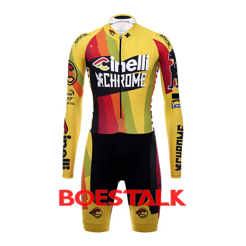 Cinelli usa team skinsuit летний велосипед триатлонный комбинезон велосипедный трикостюм speedsuit одежда conjunto Униформа ciclismo hombre - Цвет: skinsuits