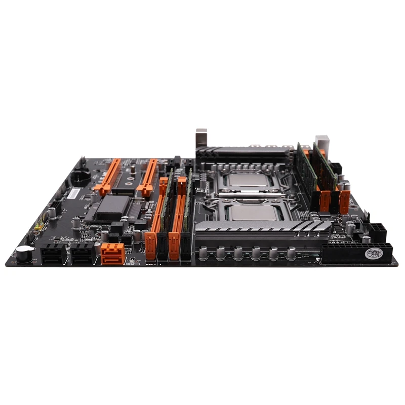 Комплект материнской платы X79 LGA2011 с двумя процессорами Intel E5 2689 8 канальный 8x4 ГБ 32