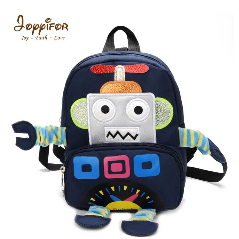 FGHGH 4kind Super Cute Robot Alien School Bags Cartoon 3D Style Children Backpacks Kindergarten Girls Boys Baby Cool Travel | Игрушки и