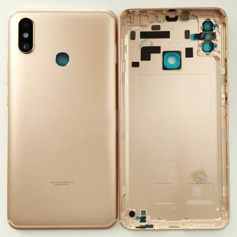 Оригинал для Xiaomi Mi Max 3 Max3 крышка батареи задняя батарея Корпус Дверь чехол +