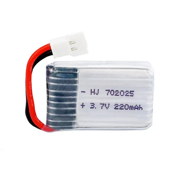 3,7 V 220mAh Lipo батарея для 3,7 v Аккумуляторная батарея для X4 X11 X13 RC Дрон Квадрокоптер запасные части 702025 1 шт