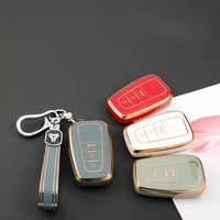 tpu car key cover 2 3 button case for toyota camry chr ch r prius corolla rav4 prado 2017 2018 2019 keychain keyless