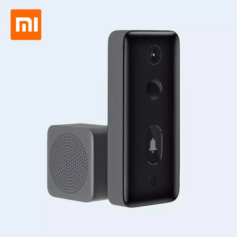 Умный видеодомофон Xiaomi Mijia 2 с ИИ идентификацией лица инфракрасное ночное видение