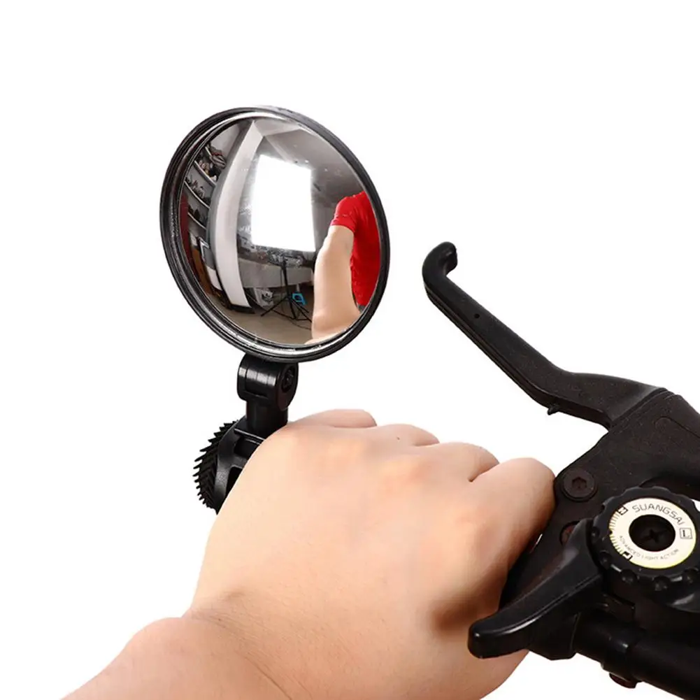 

Bike Mirror 360 Degree Rotation Bicycle Rearview Mirror Suitable For Mountain Road Bike MTB Handlebar