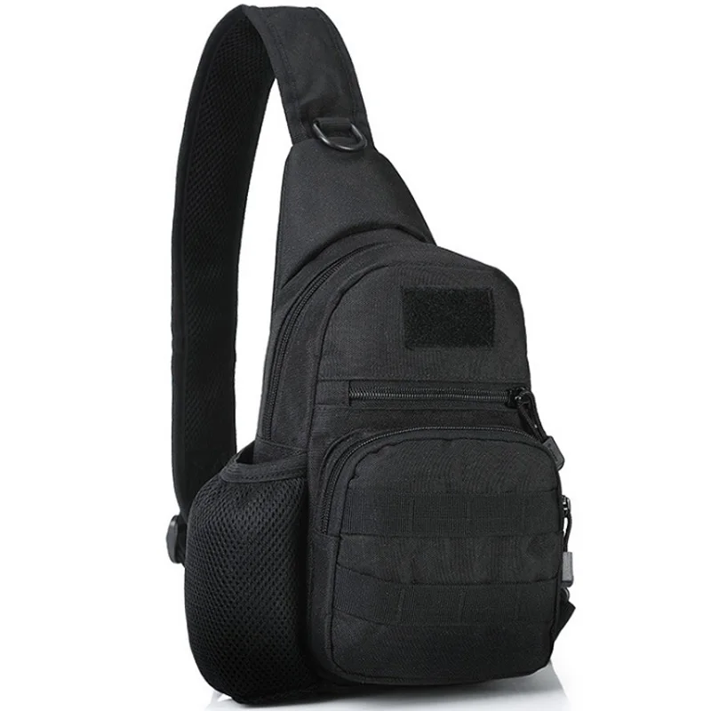 

New Men 1000D Nylon Military Travel Water Bottle Shoulder Messenger Sling Pack Chest Waterproof Bag