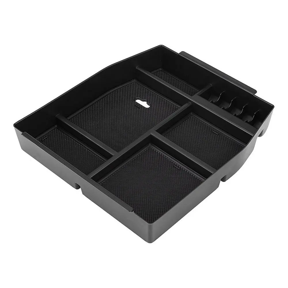 

Fit for Ford F150 F150 2015-2018 Interior Armrest Storage Box Center Console Tray 1x