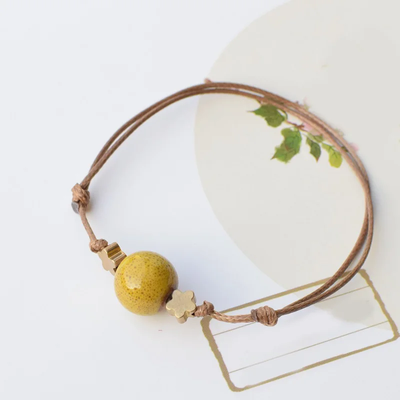 Браслет на веревочке со звездами и бусинами для мужчин женщин | Украшения