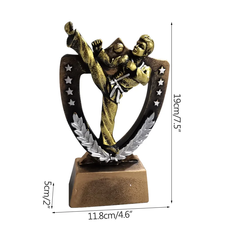 Творческий Классический тхэквондо блокируя плитка Изделия из смолы украшения