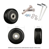 luggage accessories wheels aircraft suitcase pulley rollers mute wheel wear resistant parts repair 20 inch 26 inch