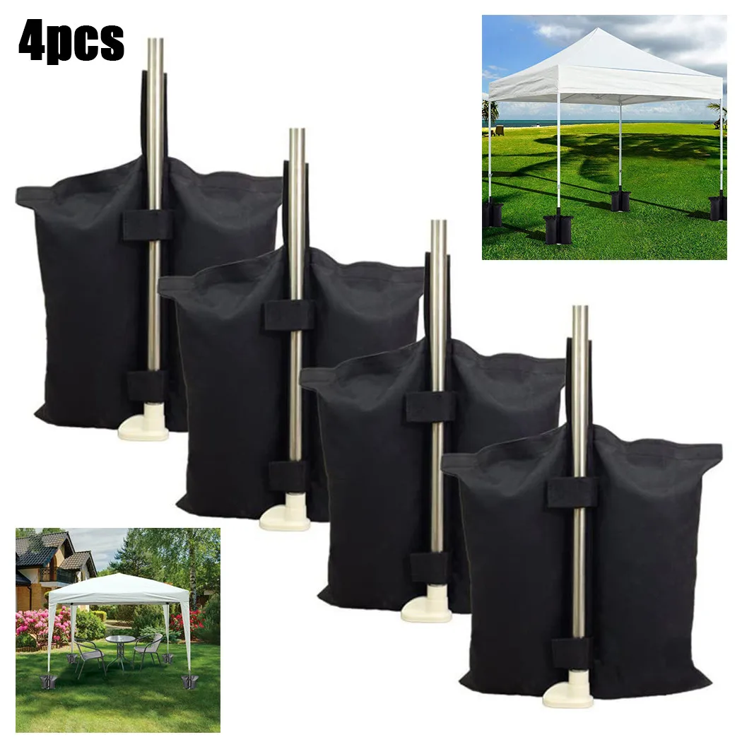 

4pcs Patio Sunshade Umbrella Gazebo Sand Bags For Feet Leg Pole Anchor Tent Weight Outdoor Shading Supplies Newly
