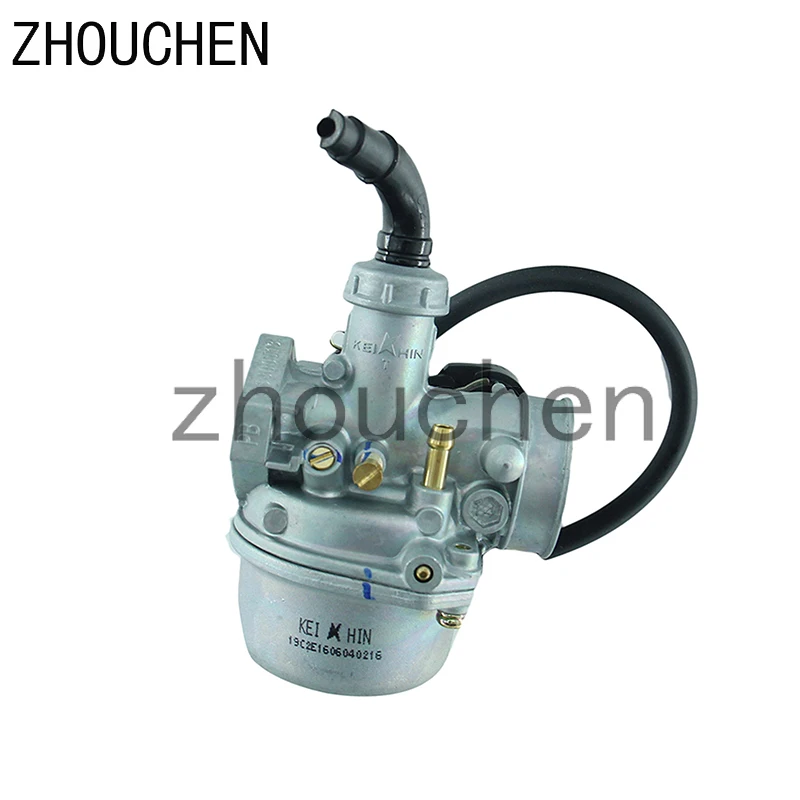 

Motorcycle Carburetor Keihin PZ19 19mm Cable Choke kit for Mini ATV Moped Scooter Use HK-143