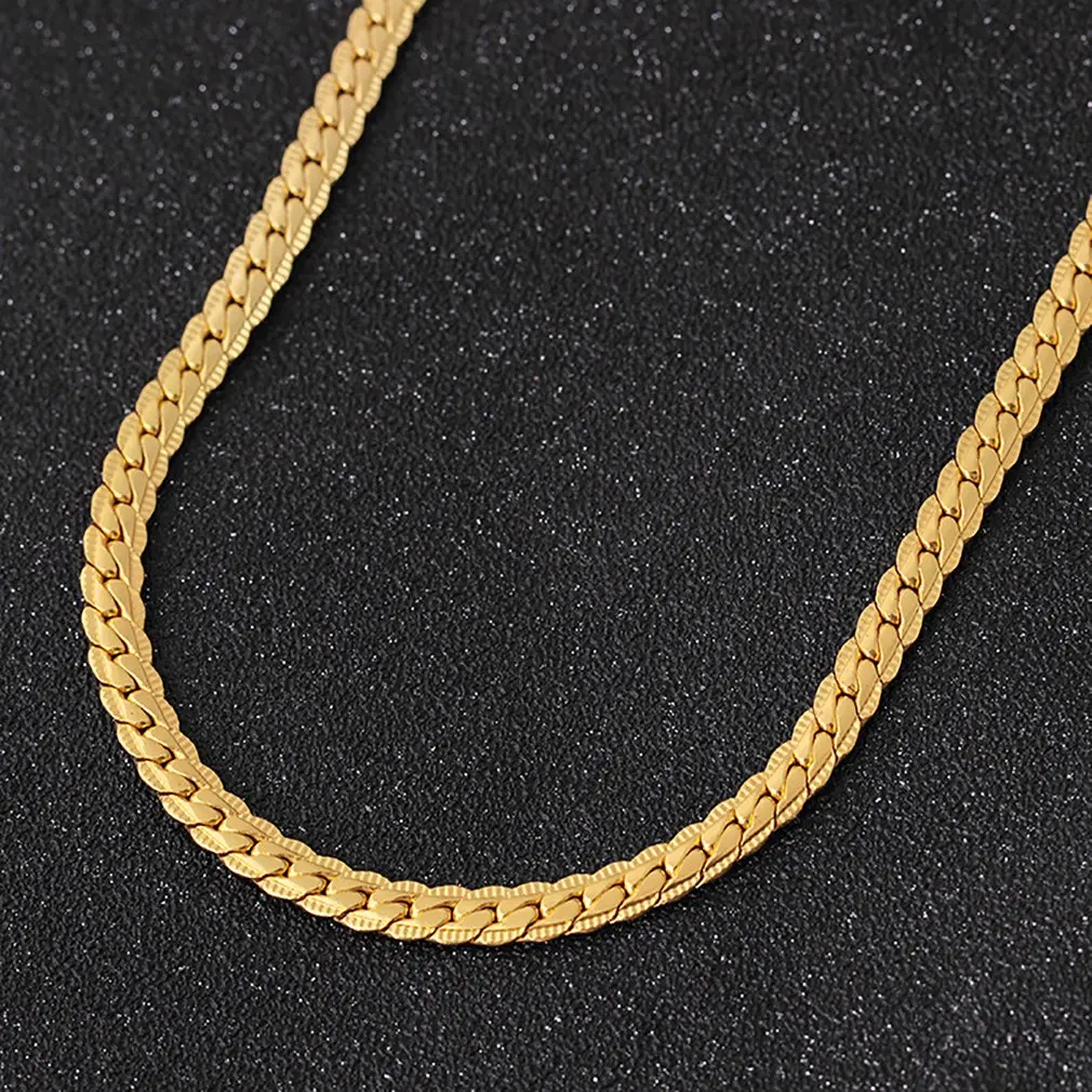 1 шт. золотого цвета мужское ожерелье тонкое с кулоном привлекательный мальчик