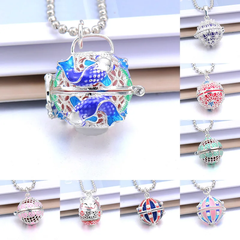 Медальон для ароматерапии Koi подвеска духов распылитель эфирного масла открытое