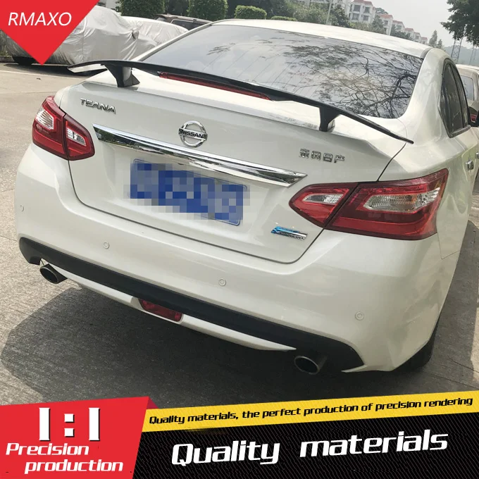 Для Altima спойлер 2016-2019 для Nissan TF Спойлер ABS Материал заднее крыло автомобиля