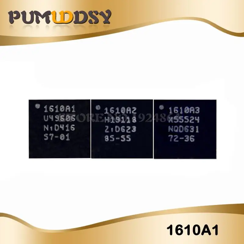 5 шт. 1610A1 1610A2 1610A3 610A3B 1612A1 зарядное устройство ic для 5S 6 6plus 6s 6sp 7 7plus 8 8P X U2 usb чип 36