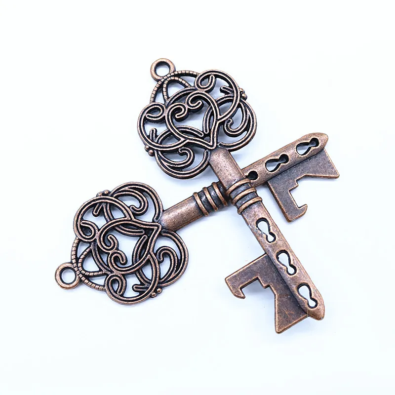 100 шт./лот 5 цветов старинная бронза металлический каркас открывалка для бутылок