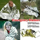 Набор первой помощи, лагерь, сухое переохлаждение, аварийное одеяло для выживания, сохраняет тепло, майлар