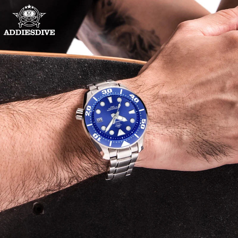 

Addies Dive Men Automatic Watch nh35 diver Watch 200m Sapphire Crystal BGW9 luminous Ceramic bezel 316L Steel luxurious Watches