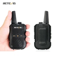 Mini Walkie Talkie Retevis RT15 Portable Two Way Radio Portable Radio Communicator Walkie-Talkies PCS for Hotel Hunting