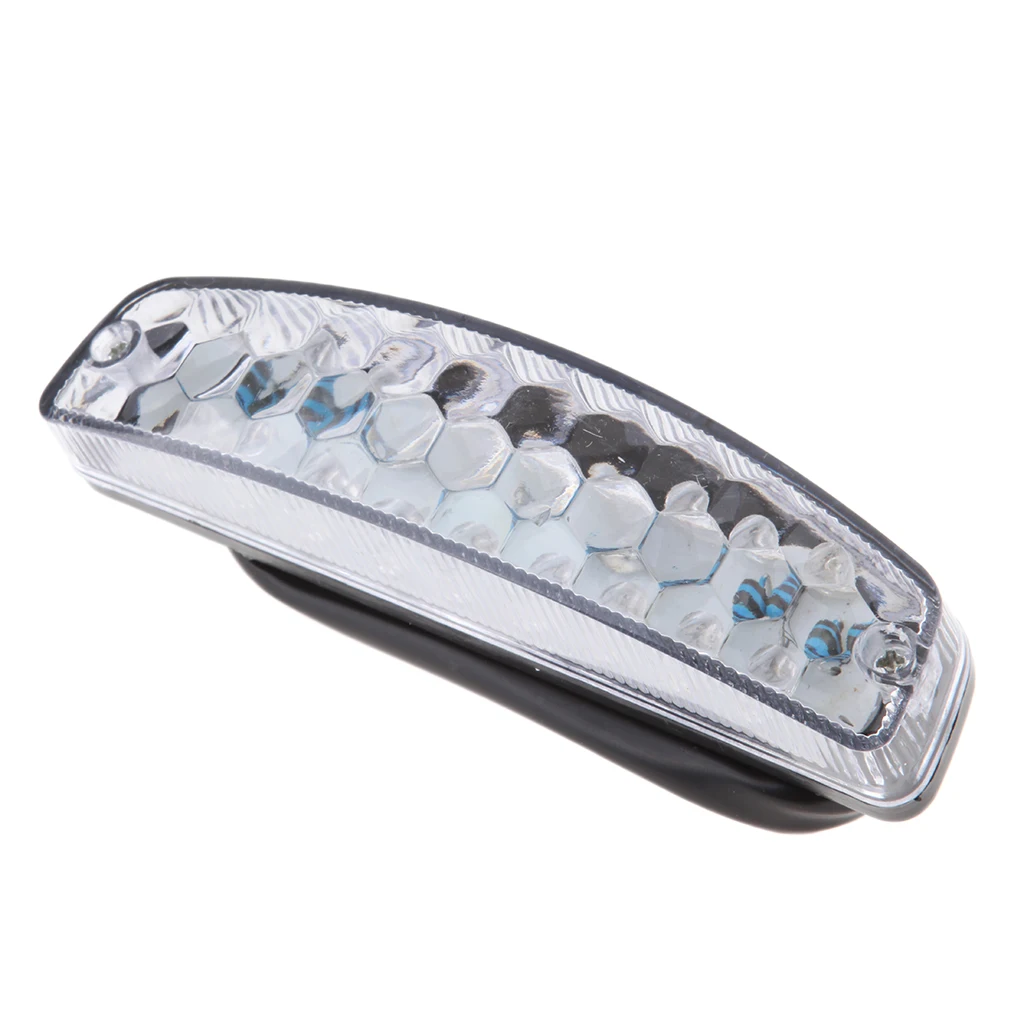 Мотоциклетный стоп светильник светодиодный задний со встроенным поворотным