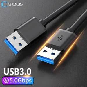 USB3.0 Fast Data Cable USB To USB Cable Extension Male To Male Weave Cable For PC Radiator SSD Hard  in India