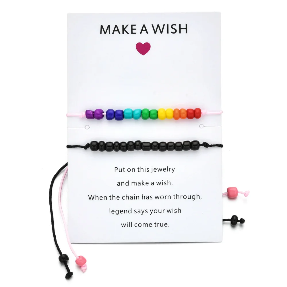 

Braided Bracelet Colorful Rice Bead Bracelet Simple Rice Bead Adjustable Bracelet Couple Bracelet Jewelry Accessories