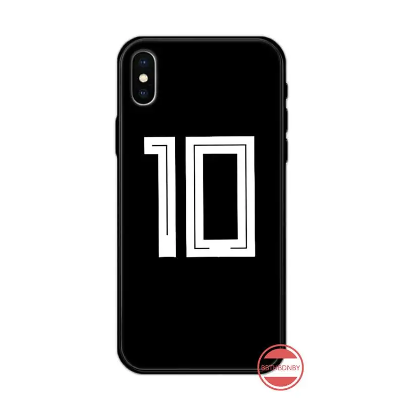 

Football Lucky number Phone Case for iPhone 11 12 pro XS MAX 8 7 6 6S Plus X 5S SE 2020 XR high quality protective coque