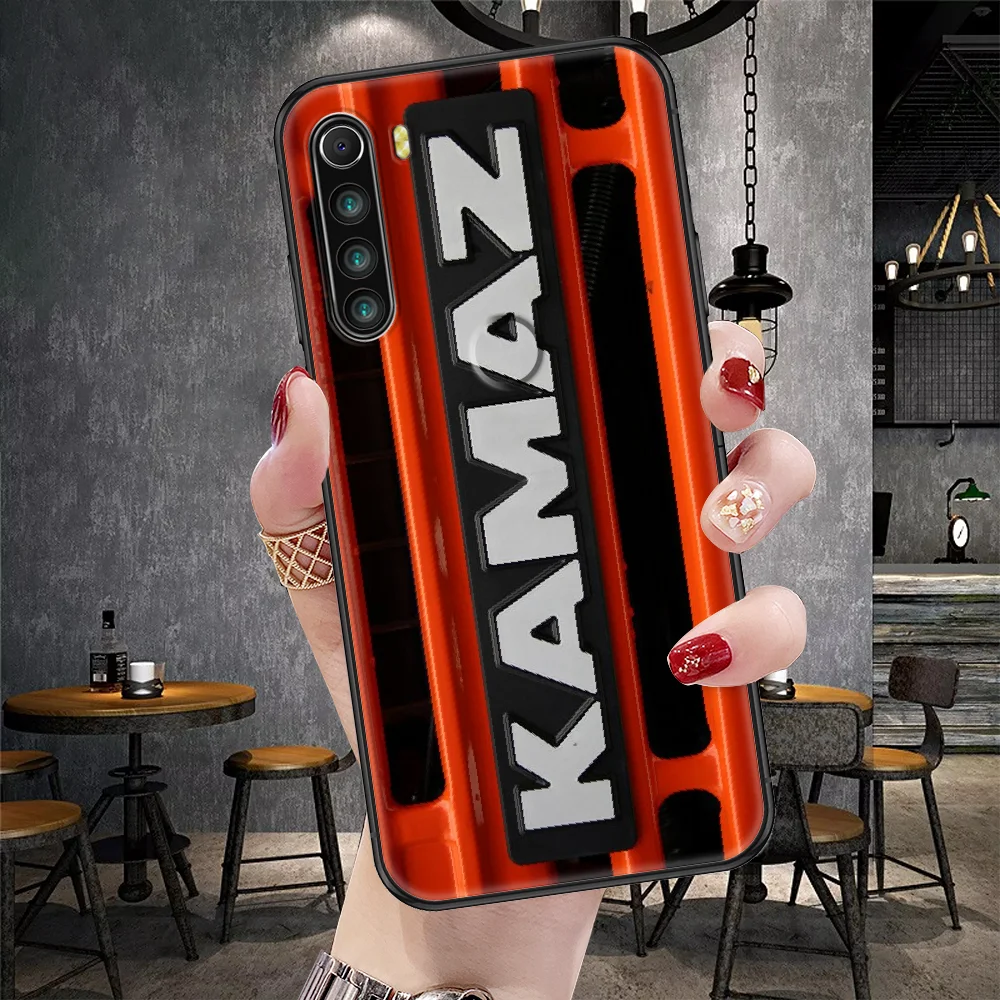Чехол для телефона Kamaz Trucks с логотипом Xiaomi Redmi Note 7 7A 8 8T 9 9A 9S 10 K30 Pro Ультрачерный