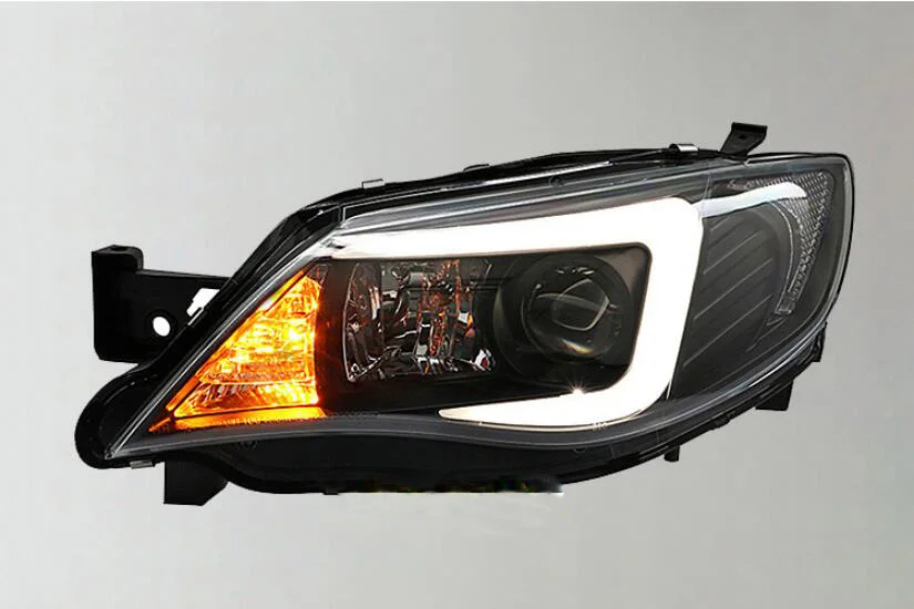 2 шт 2005 ~ 2012y автомобильный бупмер головной свет для Subaru WRX фары автомобильные