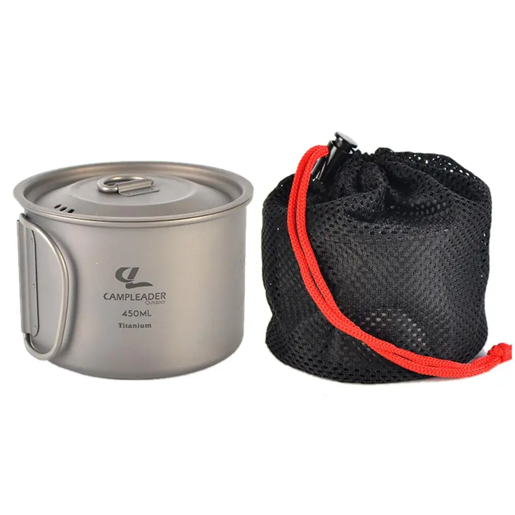 Открытый набор посуды для кемпинга ультралегкий титановый Стакан Кружка посуда