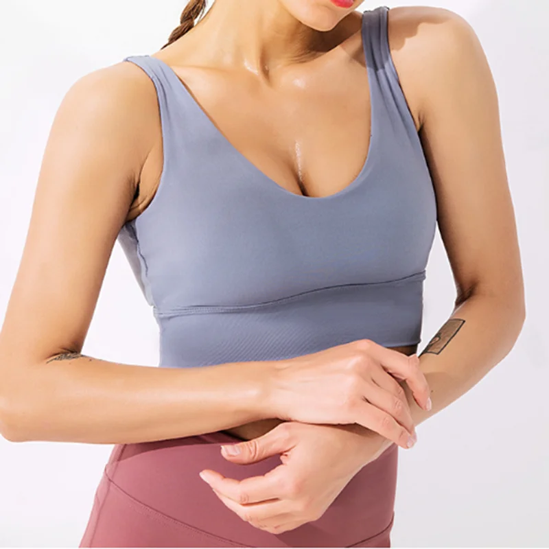 Женский пикантный спортивный бюстгальтер противоударный мягкий костюм для