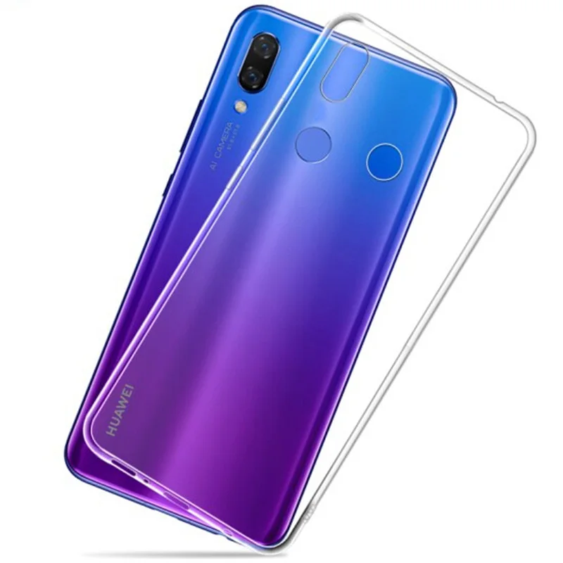 Роскошный Резиновый ТПУ силиконовый мягкий чехол-накладка для HuaWei NOVA 5 Pro NOVA 3E NOVA 4 противоударный чехол для телефона HuaWei NOVA 5i Pro NOVA 3i NOVA 3 чехол s