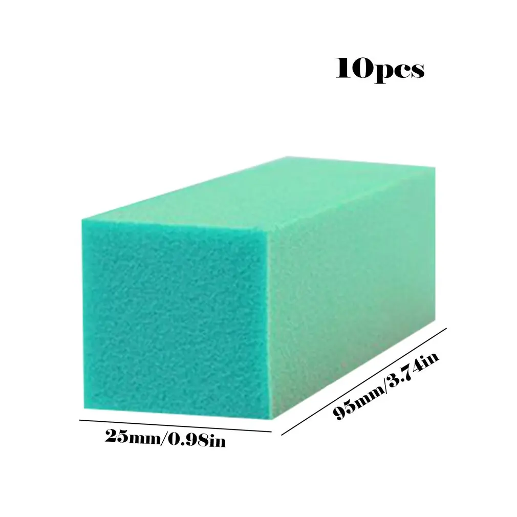 

Nail Art Polishing Tool High-Elastic Tofu Block Nail File Manicure Polished Nail Tool Set Polishing Nail