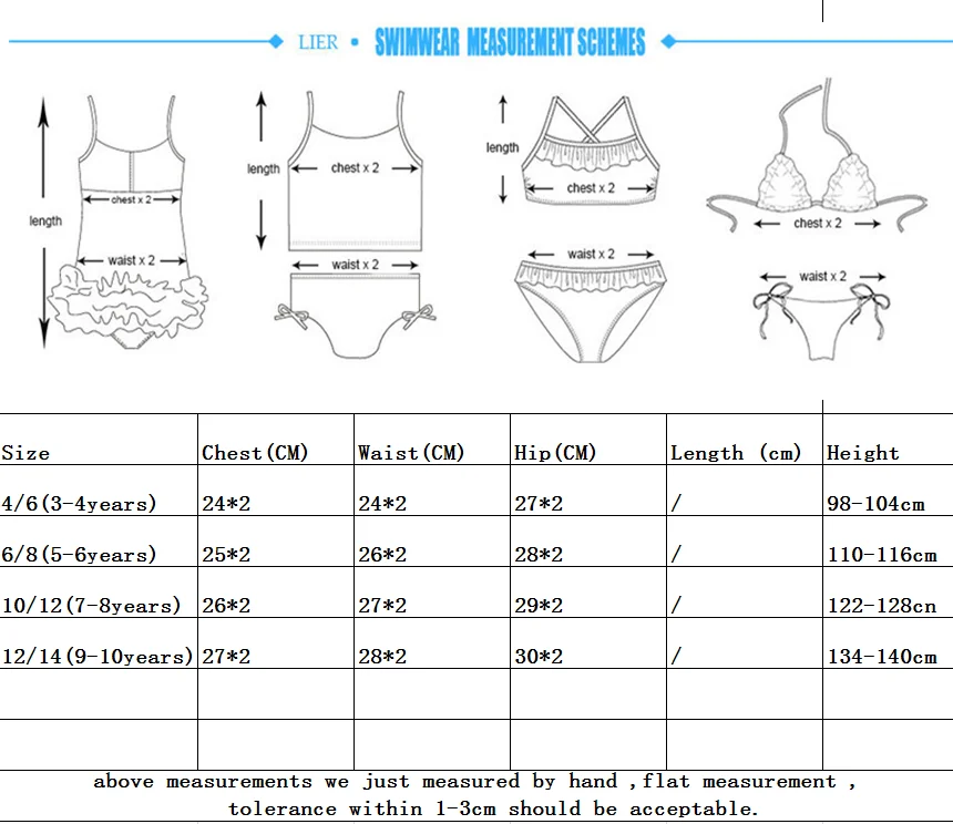 Женский купальник в горошек с оборками Детские бикини летние купальники для