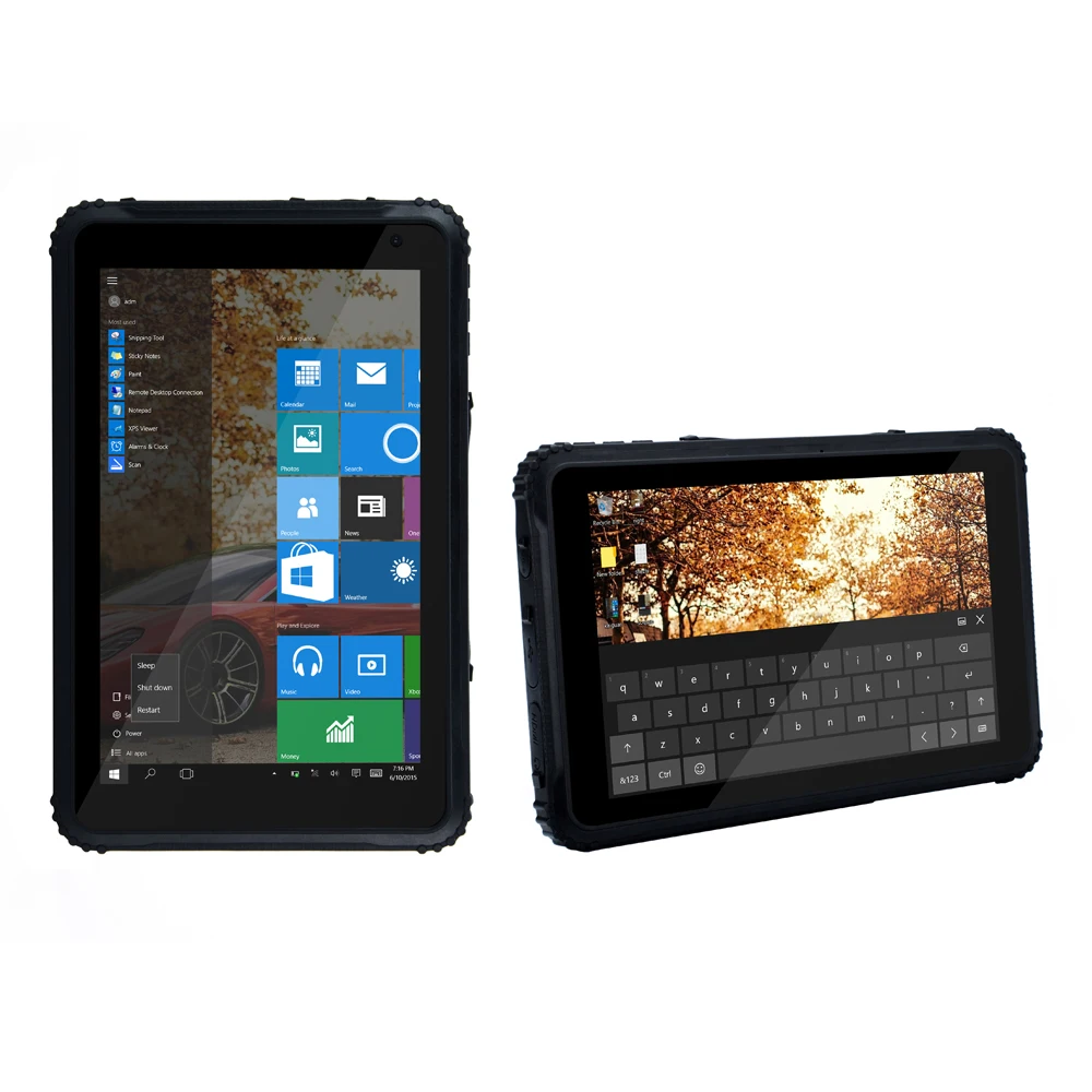 Windows Enterprsie LTSC License 4G LTE IP67 Waterproof 8 Inch 1920*1200 IPS 4G RAM 64G ROM PC NFC Rugged Tablet I88H