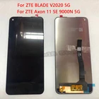 6,53 дюймов для ZTE Axon 11 SE 9000N 5G ЖК-дисплей Дисплей кодирующий преобразователь сенсорного экрана в сборе для ZTE лезвие V2020 5G ЖК-дисплей экран телефона Запчасти