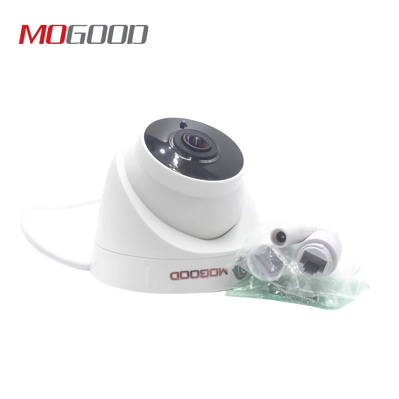 MoGood широкоугольная 5MP IP купольная камера Plug-Play с HIKVISION NVR Встроенный микрофон Поддержка HIKVISION протокол PoE IR