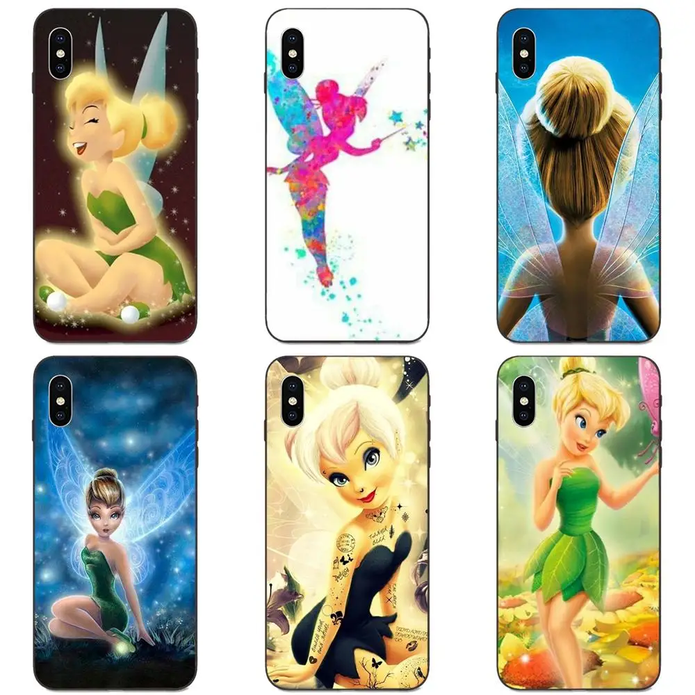 Для Xiaomi Redmi Mi Note 2 3S 8 9 Lite SE Pro мягкий чехол из ТПУ с рисунком Jpan Anime Tinkerbell Tinker Bell