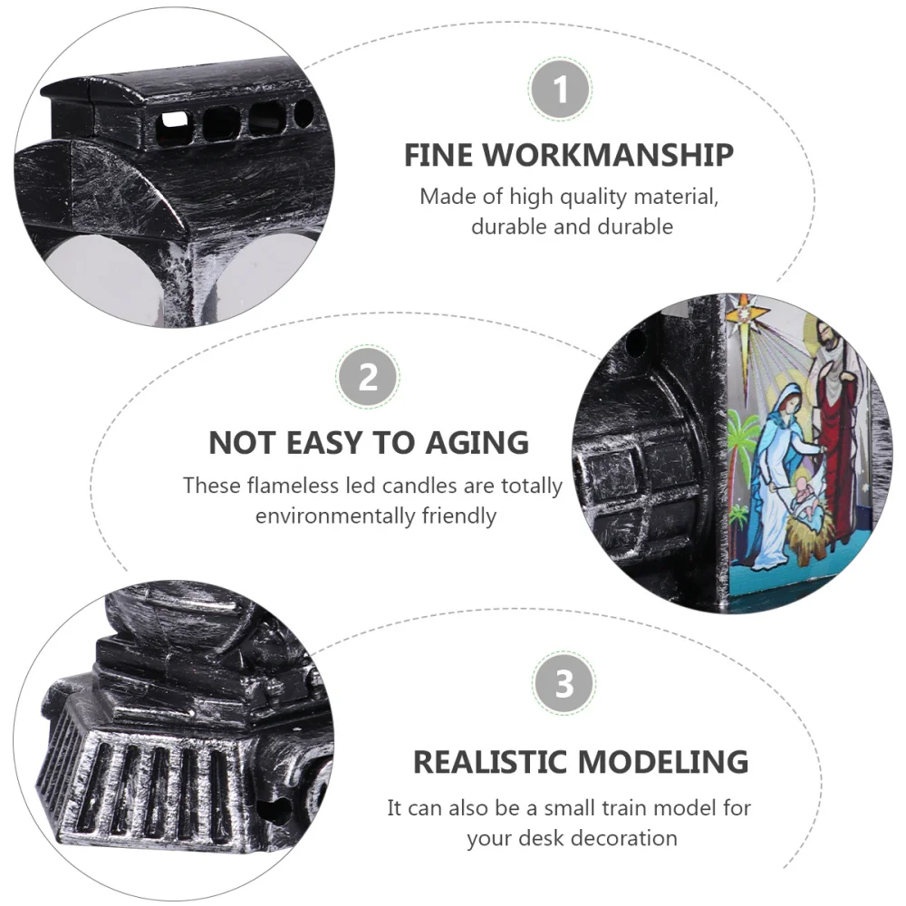 1 шт. Ночная лампа креативный прочный беспламенный декоративный светодиодный