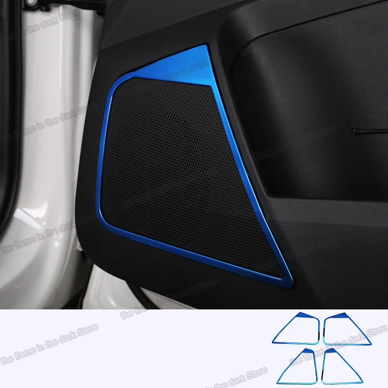 

Lsrtw2017 for Skoda Karoq Car Inner Door Sound Speaker Frame Trims Interior Kit 2016 2017 2018 2019 2020 Accessories Auto audio