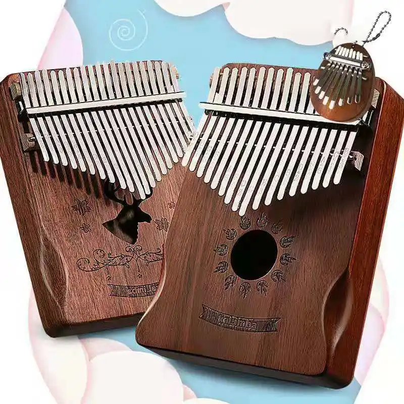 Лучшее для начинающих 17-клавишное пианино Kalimba большой палец Высокое качество